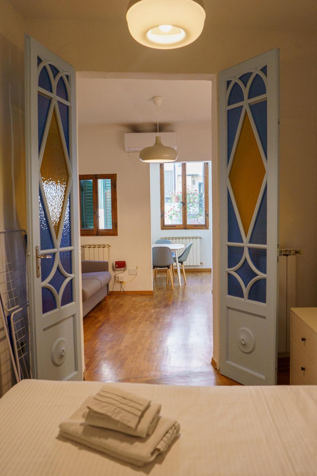 Central 1 Bedroom Apartment In The City Center 佛罗伦萨 外观 照片
